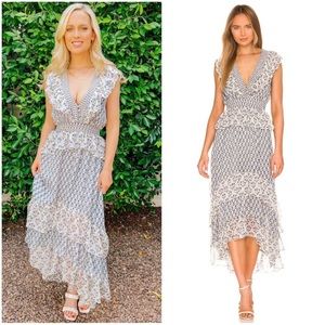 MISA LOS ANGELES Ingrid Maxi Dress - Pura Vida Floral Mix